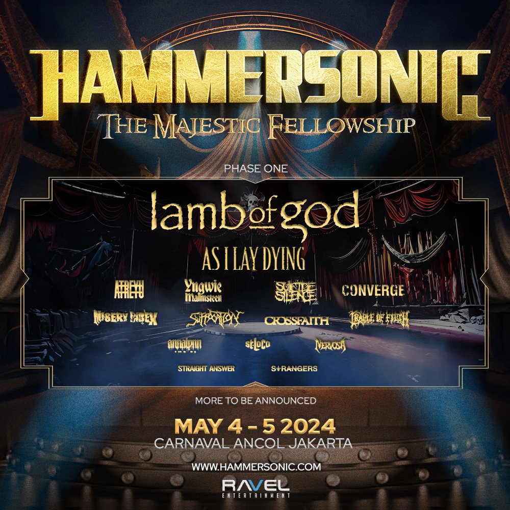 JAKARTA! We'll see you May 4th - 5th for <a href="/hammersonicfest/">HAMMERSONIC FESTIVAL</a>, let's throw down!🤘