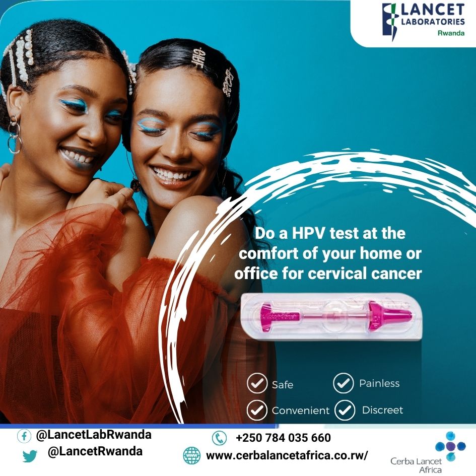Precancerous lesions can be treated if detected early.
#CervicalHealth
#CervicalScreening
#PreventCervicalCancer
Contact us today on:+250 252 582 901/ 784 035 660 or send us an email at info@lancet.co.rw