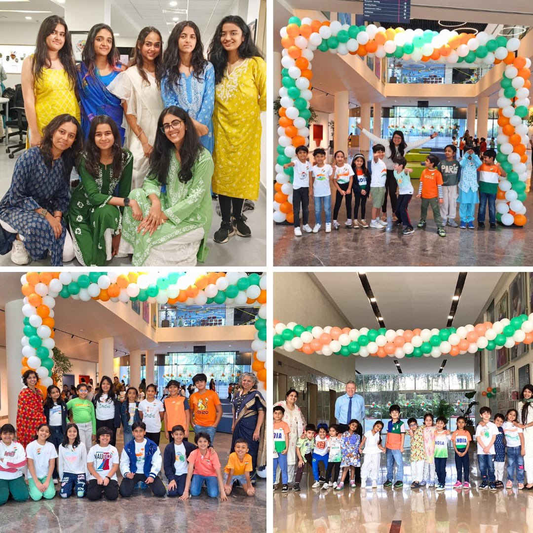 Team OIS wishes you a very Happy Republic Day! Here's a tiny glimpse that beautifully encapsulates the spirit of our special celebrations. #RepublicDayatOIS #CelebratingTogether #OISCommunity #OneSchoolTwoCampus #OISOGC #OISJVLR