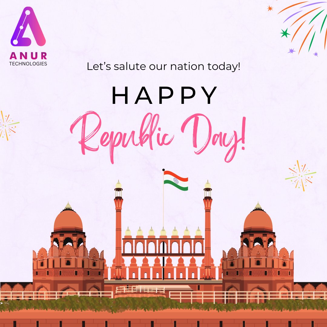 AnurCloudTech's tweet photo. Wishing everyone a Happy Republic Day! Let's cherish the ideals of our Constitution and work towards a future filled with peace, progress, and equality. 🎉

#Anurtech #republicday #JaiHind #RepublicDay2024 #happyrepublicday #republicdayindia #justice #liberty #equality https://t.co/83j0WT5Xvl