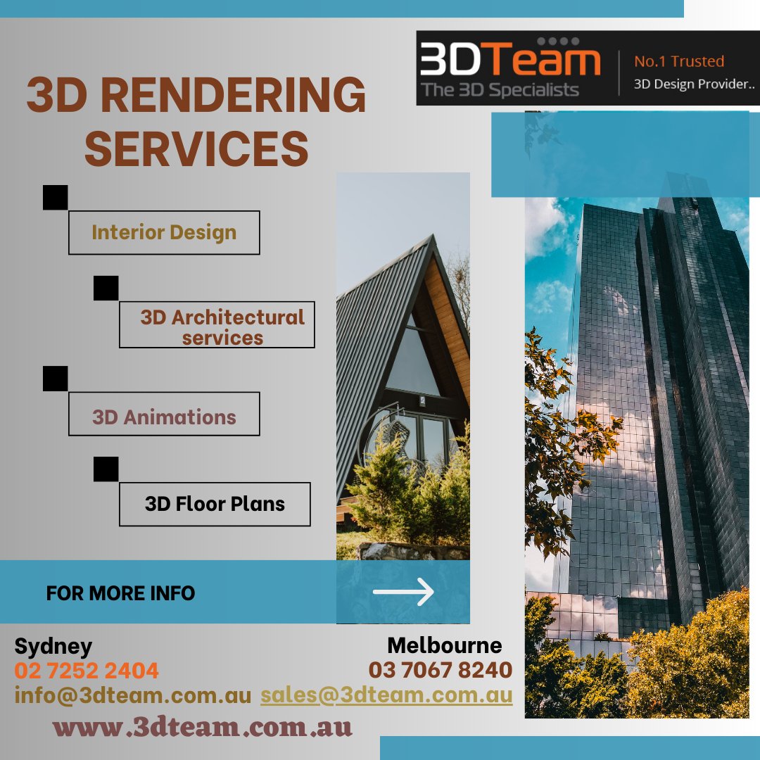 3D Team, Australia 3dteam.com.au #3drendering #3DArchitecturalRendering #3dInteriorDesigns #3dproductrendering #3dmedicalrendering #3DRealisticImage #3drenderingsydney #3dInteriorDesigns #melbourne #australia