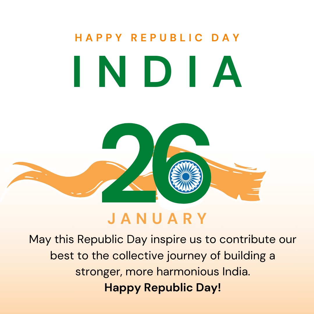 This #RepublicDay, let's bask in the pride of being Indian and harness that energy to nurture our Constitution into a paragon of excellence. It's a call not just to celebrate but to actively contribute towards making our constitutional values shine brightest on the world stage.