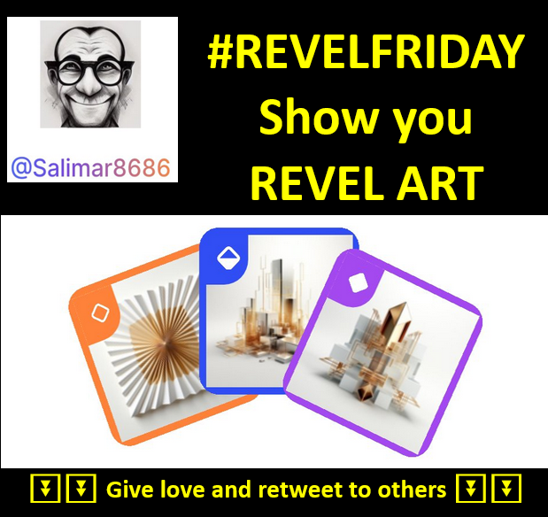 Salimar8686's tweet photo. ❤️❤️❤️
Good morning and Happy REVELFRIDAY
❤️❤️❤️
.
📢Share your Revel art !
📢Add #Revelfriday, tag 3 friends, RT

I will try to make as much RT and trades as possible with people here.

https://t.co/cAE7yAf5zj 

@RevelXyz
#revelxyz #nftbehelpful