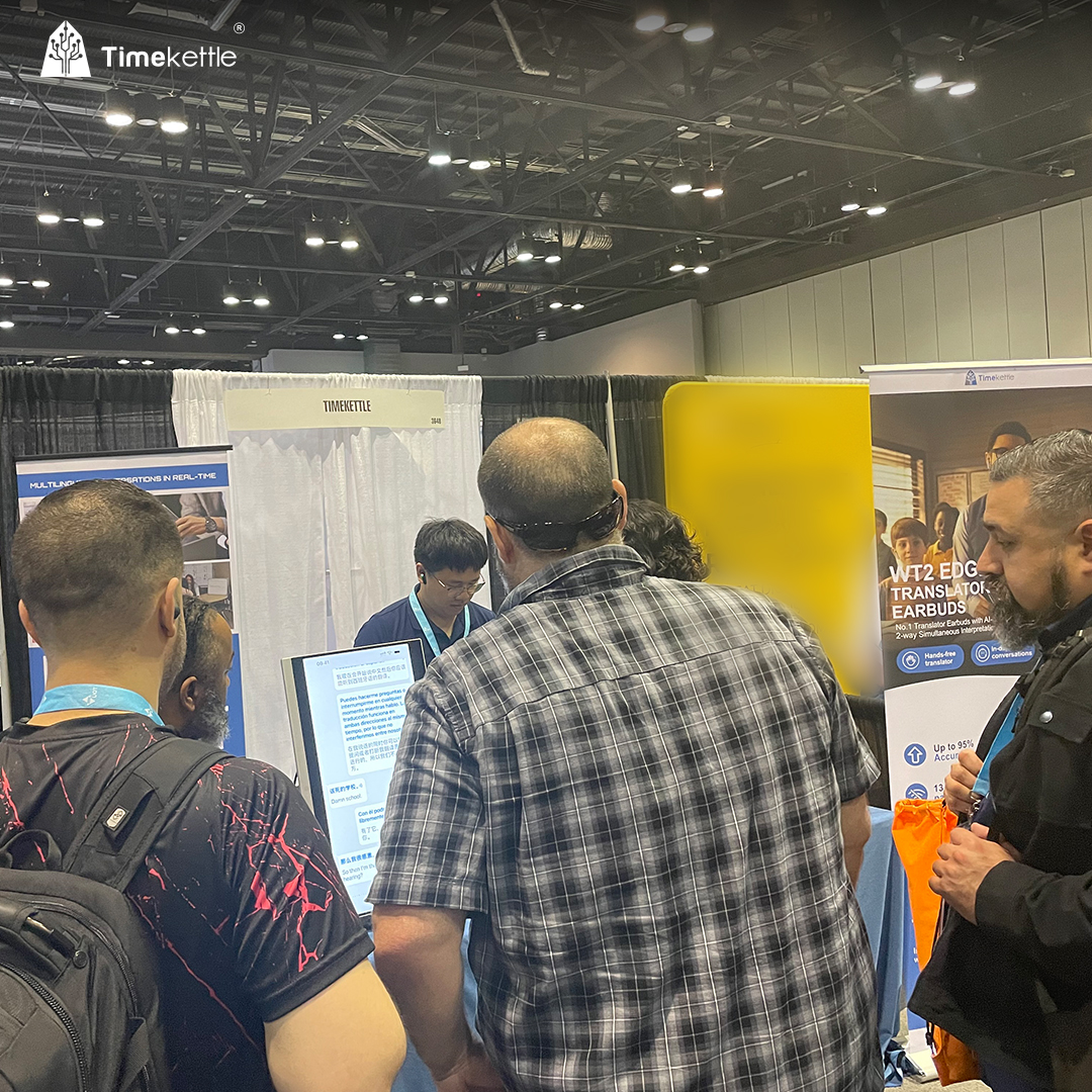 TimekettleTech's tweet image. Empowering education through innovation! 🎓 Excited to be a part of #FETC2024 , where Timekettle explores the intersection of technology and learning. Join us on this journey of transformative possibilities. 
 
#EdTechRevolution #Timekettle #FutureOfEducation