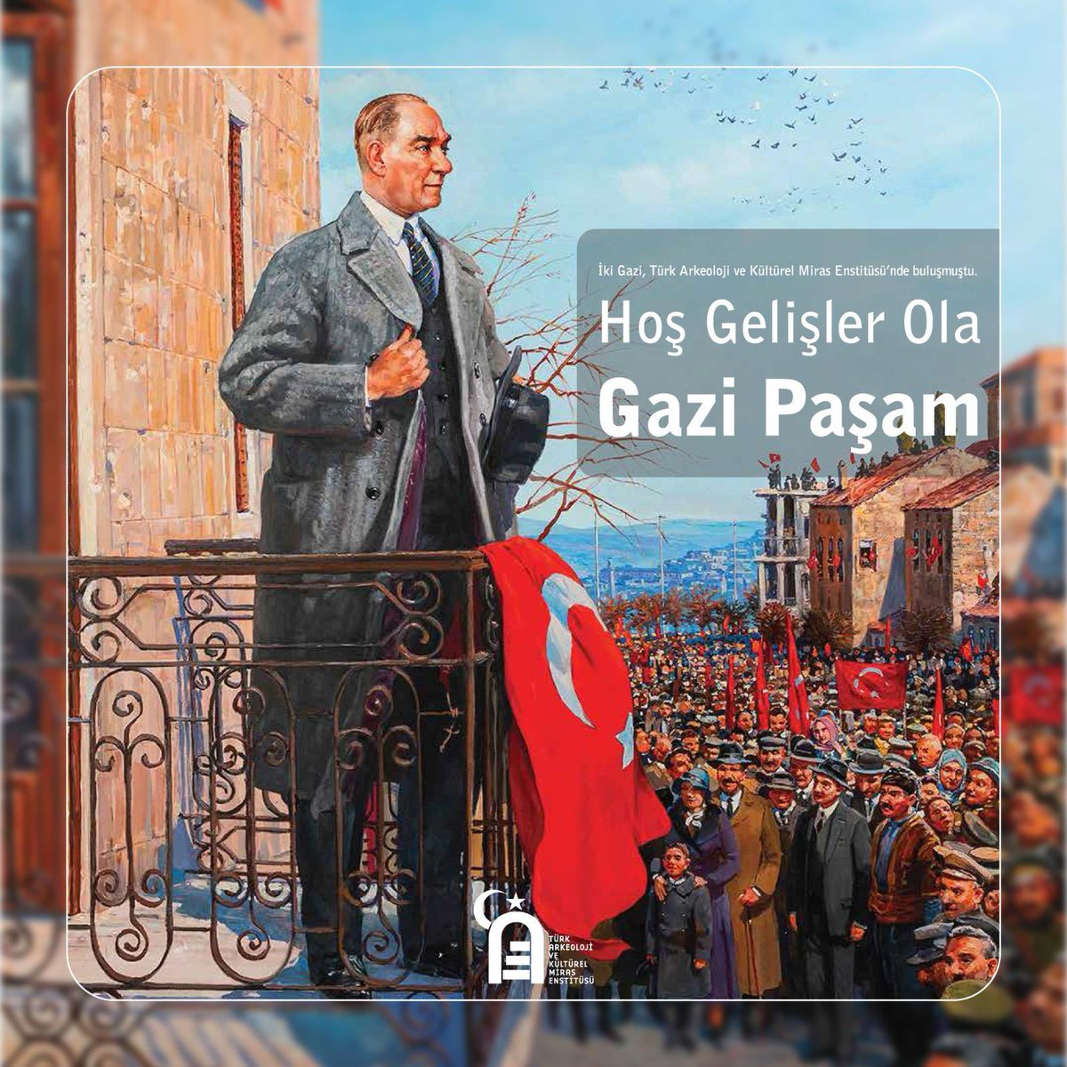 "Hoş Gelişler Ola Gazi Paşam"

Tam 91 yıl önce bugün 26 Ocak 1933’te Gazi Mustafa Kemal Atatürk Gaziantep’e geldi ve bu gün Türk Arkeoloji ve Kültürel Miras Enstitüsü olarak kullanılan binâ’da halkla buluştu.