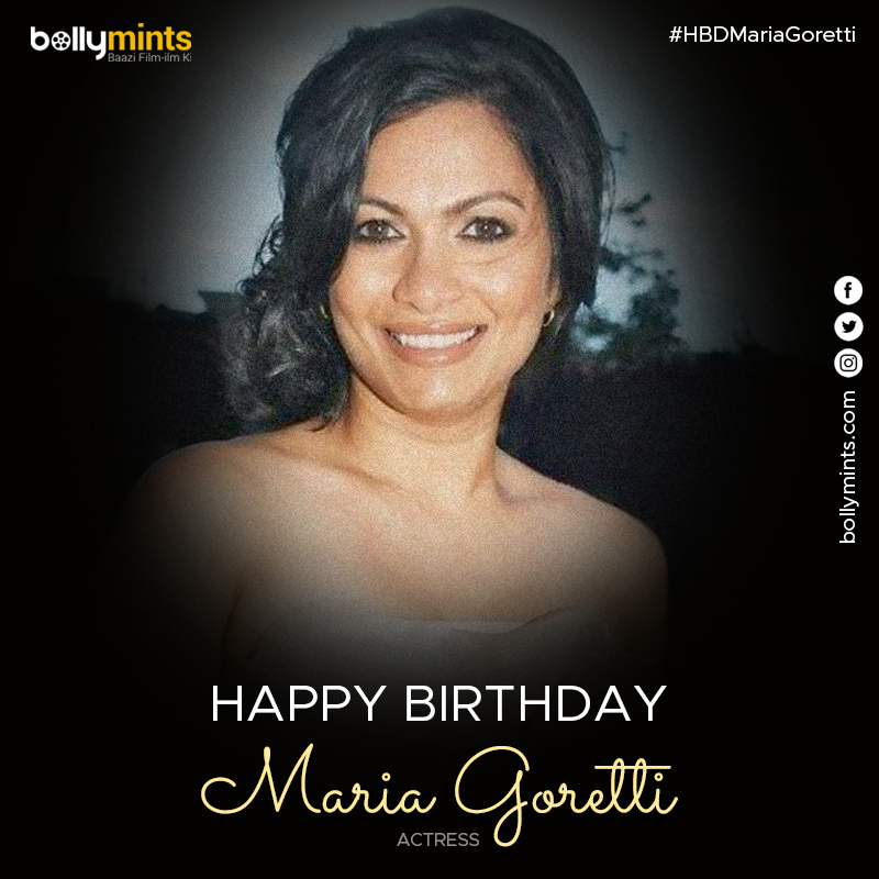 Wishing A Very Happy Birthday To Actress #MariaGoretti !
#HBDMariaGoretti #HappyBirthdayMariaGoretti #ArshadWarsi