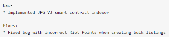 Indexing complete. TokenRiot.io