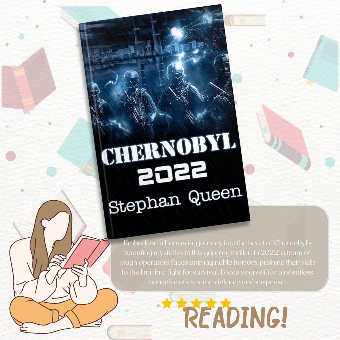 Brace yourself for a harrowing journey through a realm where reality warps, in a novel that explores the darkest corners of survival.

📖 𝐂𝐇𝐄𝐑𝐍𝐎𝐁𝐘𝐋 𝟐𝟎𝟐𝟐 by Stephan Queen | amazon.com/CHERNO.../dp/B…
#SurvivalThriller #DarkSuspense #UnforgettableRead #readers #readAwrite