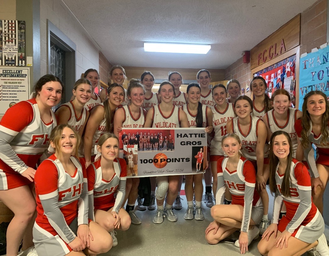 Kansas Pregame (@kansaspregame) on Twitter photo Frankfort senior Hattie Gros scored 21 points in 57-34 win over Onaga tonight and in the process scored the 1,000th point of her career. (Photo: Katina Gros) <a href="/FrankfortCats/">Frankfort School</a> <a href="/CoachEbert413/">Brian Ebert</a> <a href="/hattie_gros22/">Hattie Gros</a> Frankfort senior Hattie Gros scored 21 points in 57-34 win over Onaga tonight and in the process scored the 1,000th point of her career. (Photo: Katina Gros) <a href="/FrankfortCats/">Frankfort School</a> <a href="/CoachEbert413/">Brian Ebert</a> <a href="/hattie_gros22/">Hattie Gros</a>