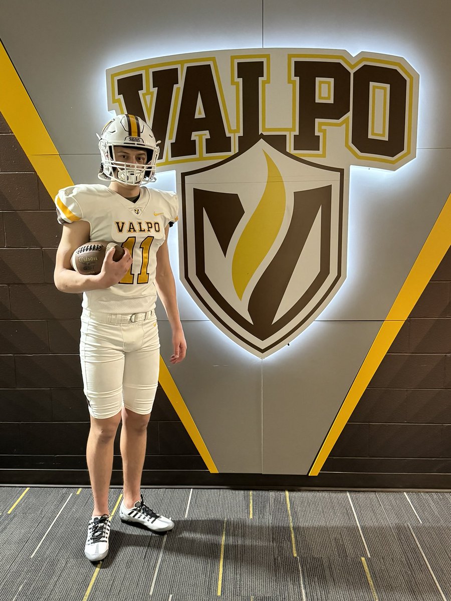 After a great visit I’m happy to receive an offer from Valpo University.<a href="/valpoufootball/">Valpo Football</a> <a href="/Coach_Symmes/">Matthew Symmes</a> <a href="/ThrowItDeep/">Throw It Deep</a> <a href="/BrauchtKevin/">Kevin Braucht</a> <a href="/EDGYTIM/">Timothy “EDGYTIM” OHalloran</a>