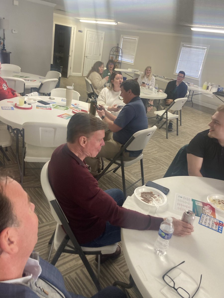 We had an awesome business meeting and concluded with a friendly bingo game!