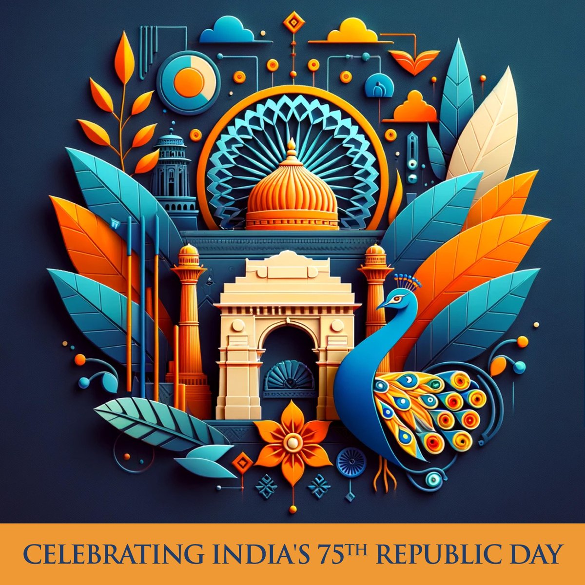 From resilience to progress, India's journey is a testament to the unstoppable #EntrepreneurialSpirit.  On this #RepublicDay, @SilverneedleV salutes the #Visionaries & #Dreamers who are shaping the future through #Startups. 

#HappyRepublicDay #India75 #ProudIndian #JaiHind 🇮🇳