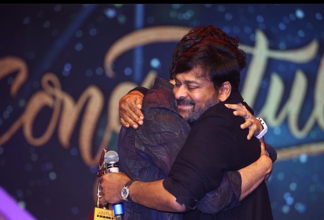 My favorite picture I have of us sir <a href="/KChiruTweets/">Chiranjeevi Konidela</a> ❤️ Thank you for always being kind and warm to me. Thank you for the amazing films. Thank you for the brilliant performances.  Thank you for being our MEGASTAR. You are now a  #PadmaVibhushan Sir. A proud moment for us, for TFI