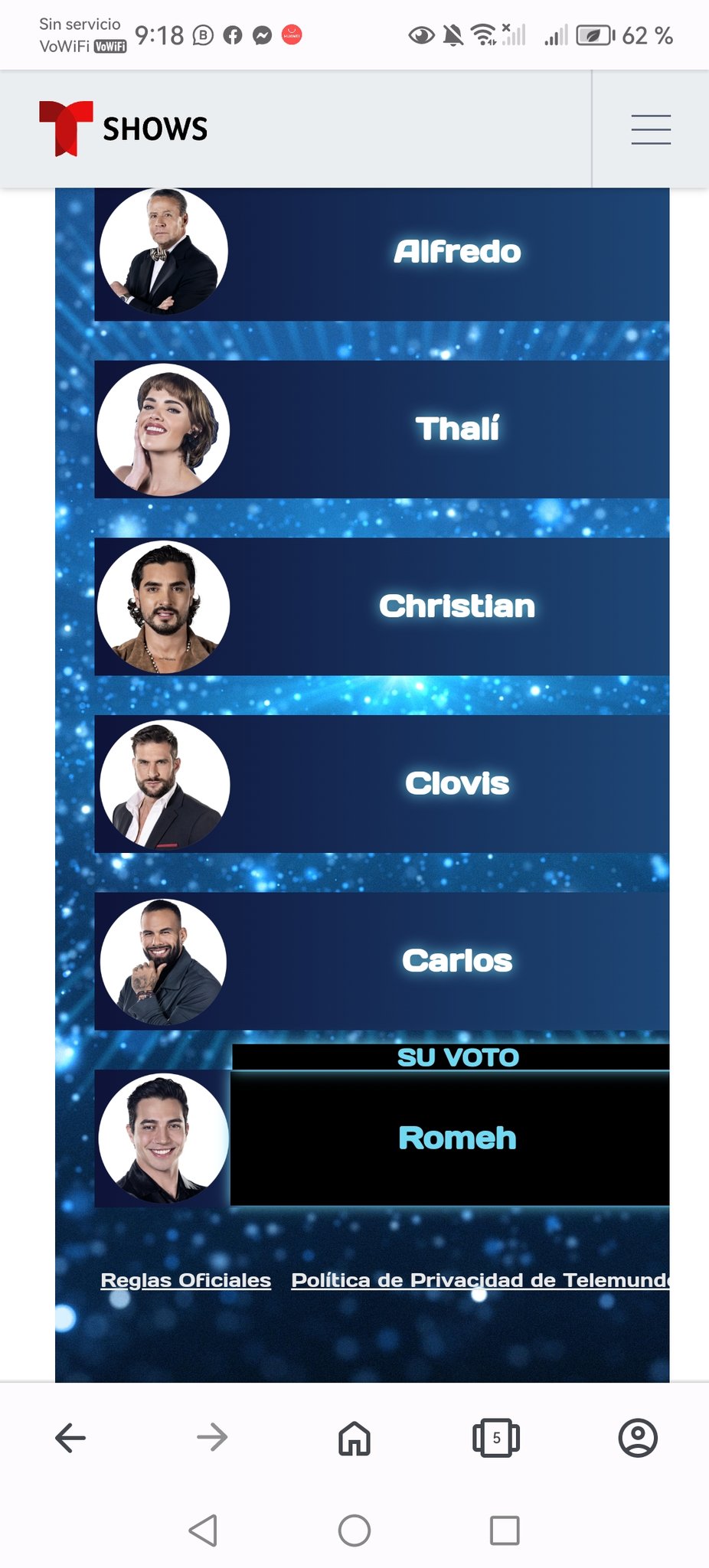 #LCDLF mi humilde y único voto por estos nominados apoyare a romeh mientras no ataque a la @ladivaza https://t.co/Mc5P9MrkjV