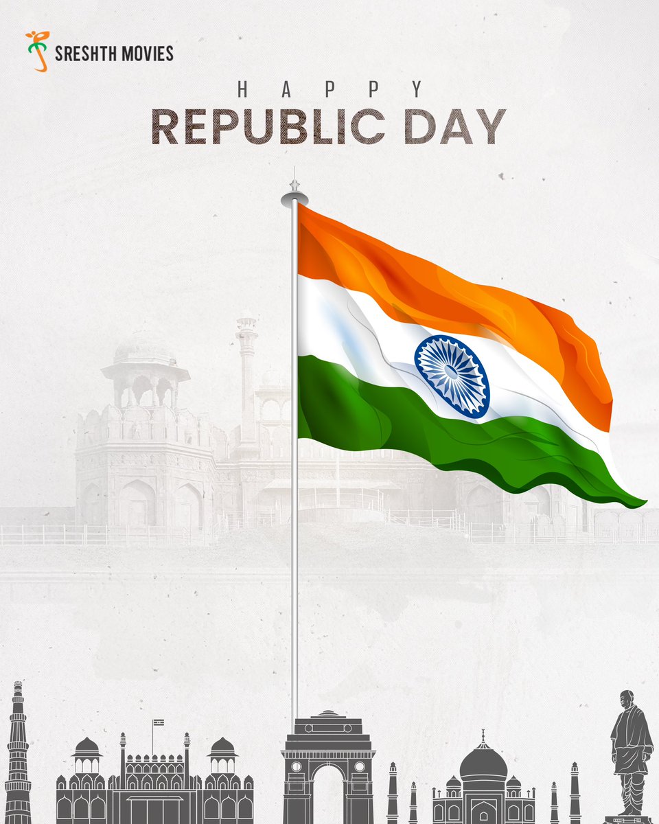 May the flag always fly high and fill our hearts with the feeling of freedom ✨ Happy Republic Day to all 🇮🇳 #75thRepublicDay #RepublicDay2024