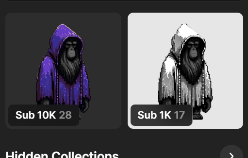 #Solana inscription degens:  Looking to move this collection of 28 sub 10k and 17 sub 1k SOL inscriptions on behalf of <a href="/69jaburs/">69 Jaburs</a> .  Around 0.3 sol worth of rent on there.  DM offers; don't low ball I know what I have 😉.  Will sell all 45 together or each batch separately.