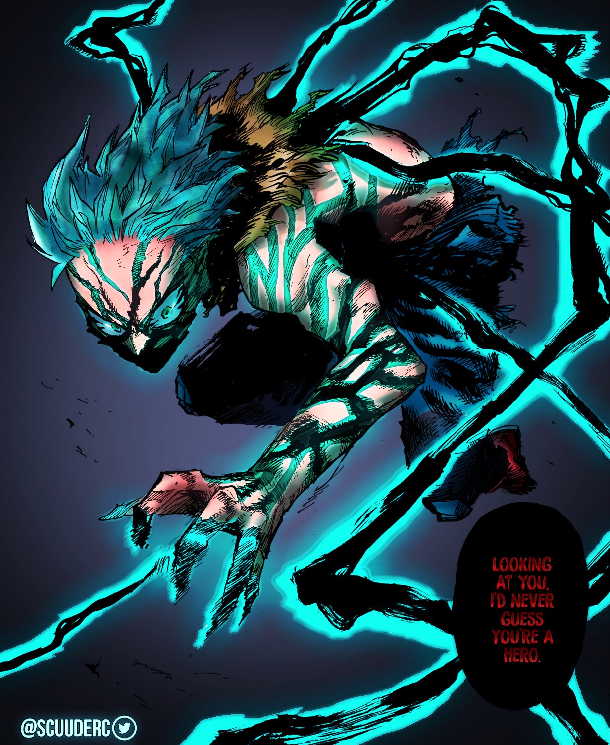 Scuuder on X: Black Whip Armor MHA413 MHASpoilers mangacoloring  t.colbSepybPEU  X