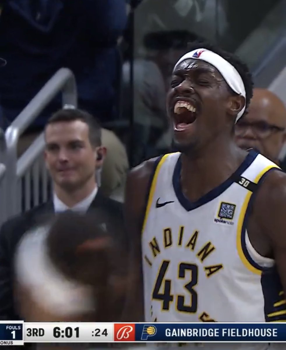 JLew1050's tweet photo. Siakam: 26 points, 13 rebounds, 10 assists (his 6th career triple-double), +30

Anunoby: 26 points, 6 steals, +38

They beat the Sixers (29-14) and Nuggets (31-15) by a combined 50 points. 

Winning is fun. https://t.co/57ypobAB4x