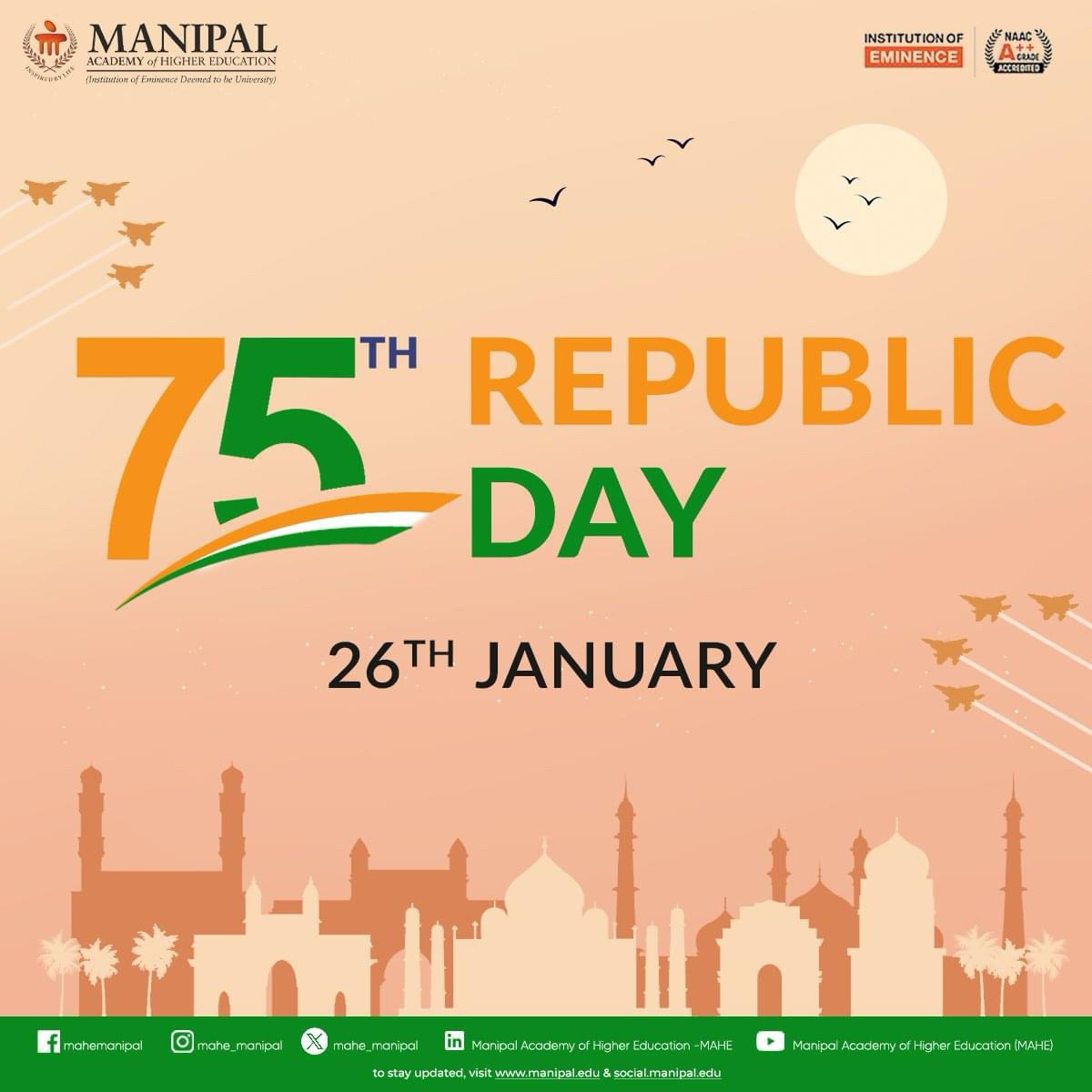 Happy 75th Republic Day 🇮🇳 #HappyRepublicDay