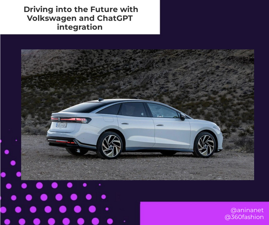 Imagine asking your car for dining options? 🚙🗺️🍜 That’s the reality with VW & ChatGPT integration! Get more CES 2024 insights in our newsletter 360fashionnetwork.eo.page/1d99x 🚀🎧 #CES2024 #AIChatbot #VolkswagenFuture #TechOnWheels #DrivingWithAI