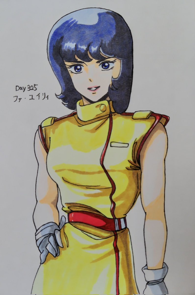 はま♡☻ Day325 ファ・ユイリィ 元絵とはだいぶ違う表情になりました。幼くなっ