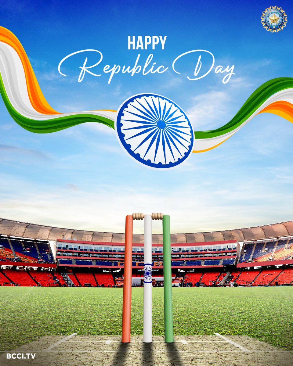 Here's wishing everyone a very Happy Republic Day 🇮🇳 #TeamIndia