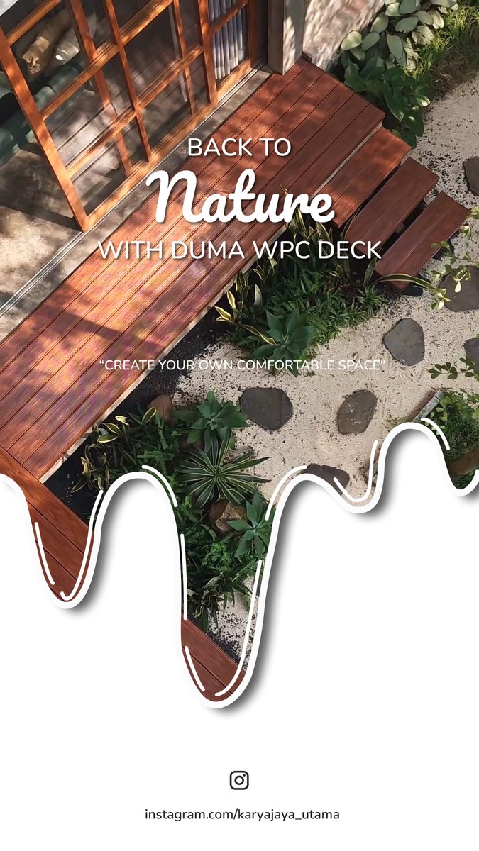 karyajaya_utama's tweet image. Create Your Own Comfortable Space🍃✨

Berminat menggunakan Decking WPC Duma?
Whatsapp: 082369779000 (Lina)

#deckingwpc #dumadeck #wpcdeck #flooring #wpcflooring
