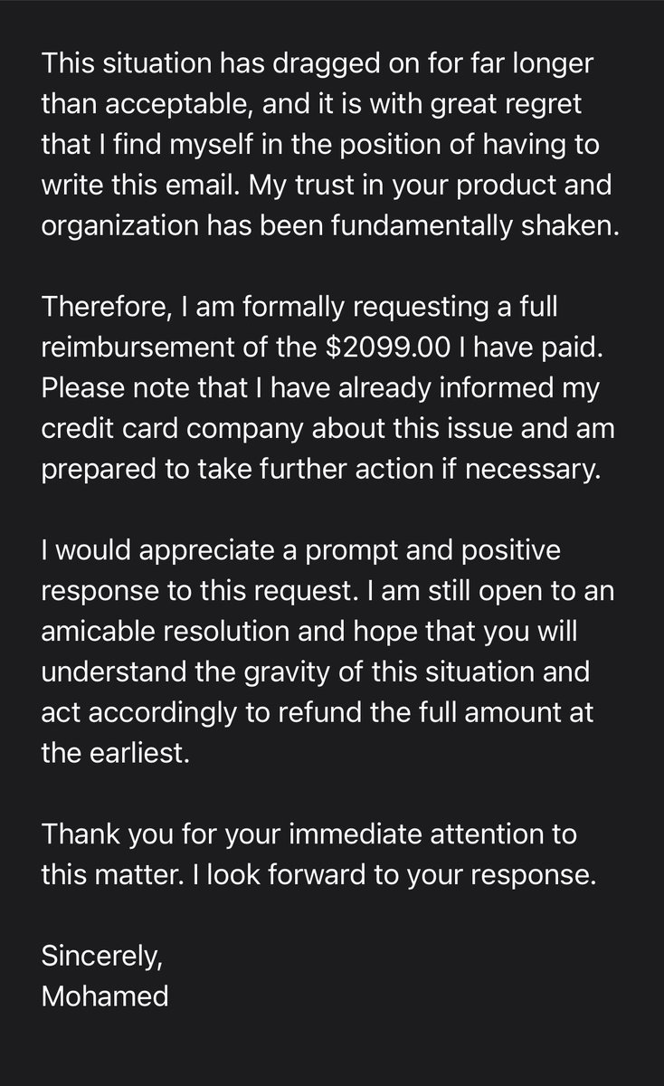 MoAbdallaUS's tweet photo. @talktobyte 

1 year, $2099 paid, ZERO ByteAligner! 🚨 Ignored emails, endless holds, no product! Byte this silence screams SCAM! Refund NOW! Anyone else trapped in this nightmare? 📢 #ByteScam #RefundNow #CustomerNightmare https://t.co/n9kjwhm97j