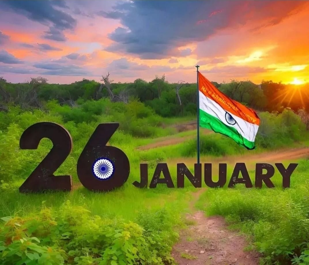 BaoriSukhdev's tweet photo. आप सभी देशवासीयो  को 26 जनवरी "75वें गणतंत्र दिवस" की हार्दिक शुभकामनाएं एवं बधाई...

 #republicday2024 #republicday #26January2024 https://t.co/rpOOXumSuw