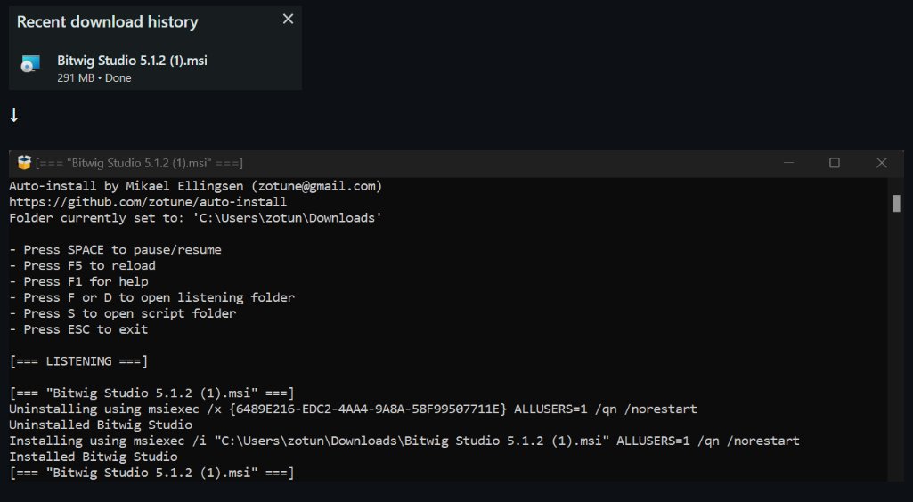 Just built a Windows app that magically installs software when you download or drop installers in your Downloads folder. No clicks needed! Get your DAWs, VSTs, audio plugins, and drivers installed effortlessly. Try it now: github.com/zotune/auto-in…