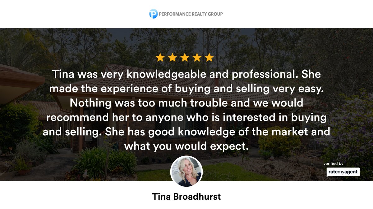 Our agent’s latest RateMyAgent review in Worongary

rma.reviews/AMwzMZyqLJ8A

...
#ratemyagent #realestate #Performance_Realty_Group