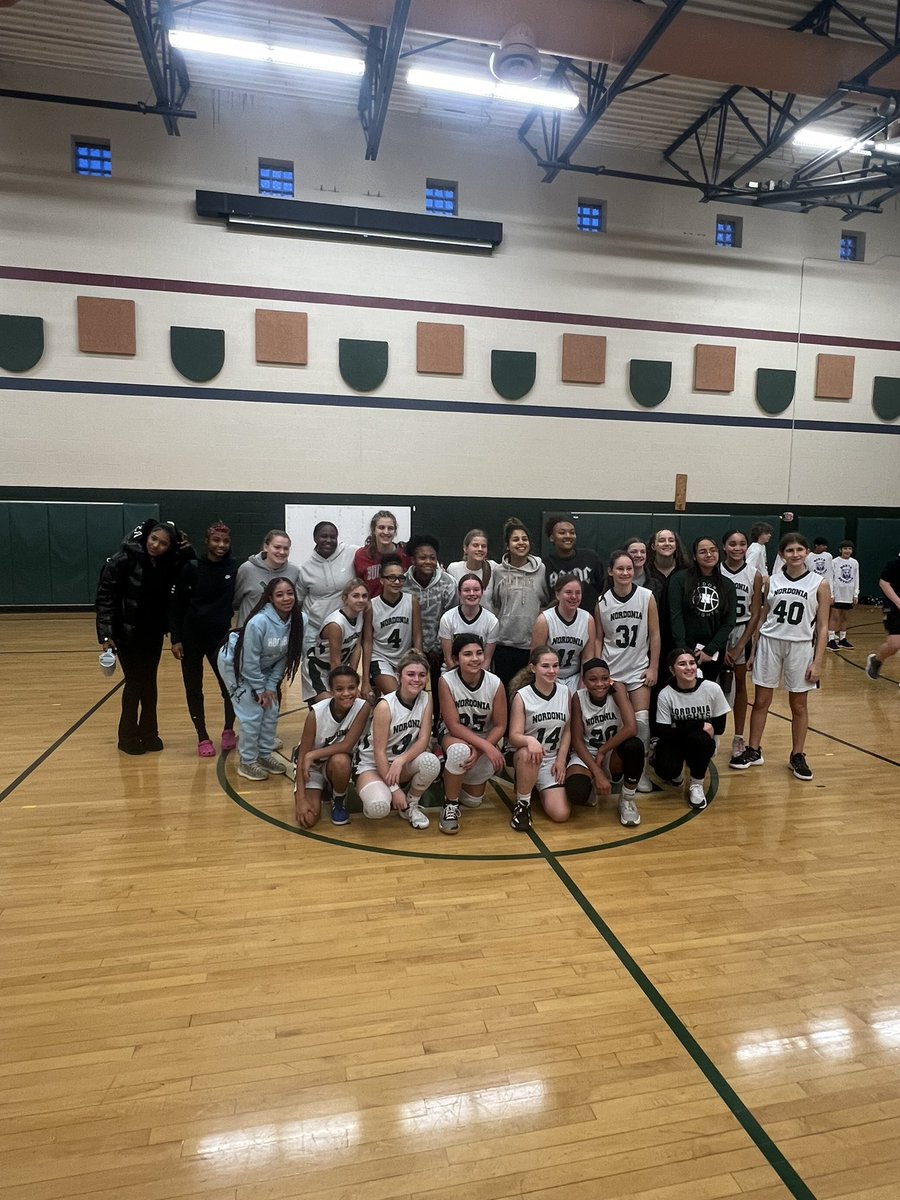 The present and the future.. Thank you @NordoniaGB for coming and cheering us on.. We definitely felt your support and fed off your energy! Good luck the rest of the way.