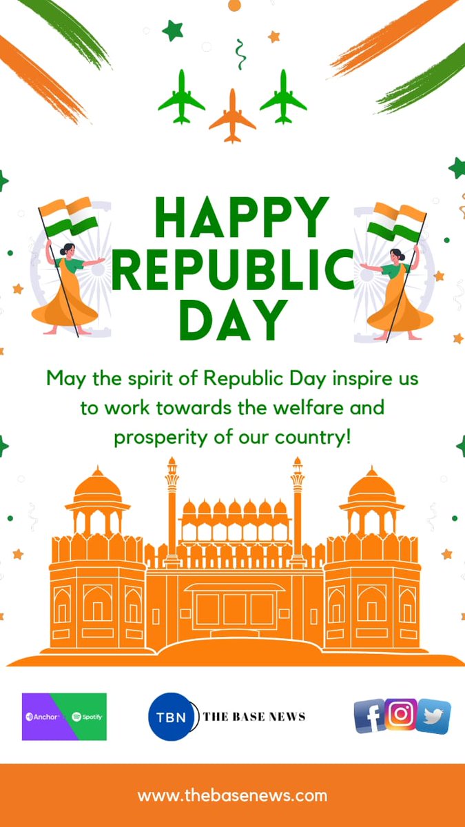 mburagohain's tweet photo. The Base News team wishes everyone a very Happy Republic Day 2024 🙏 https://t.co/ev0NQu4nGI