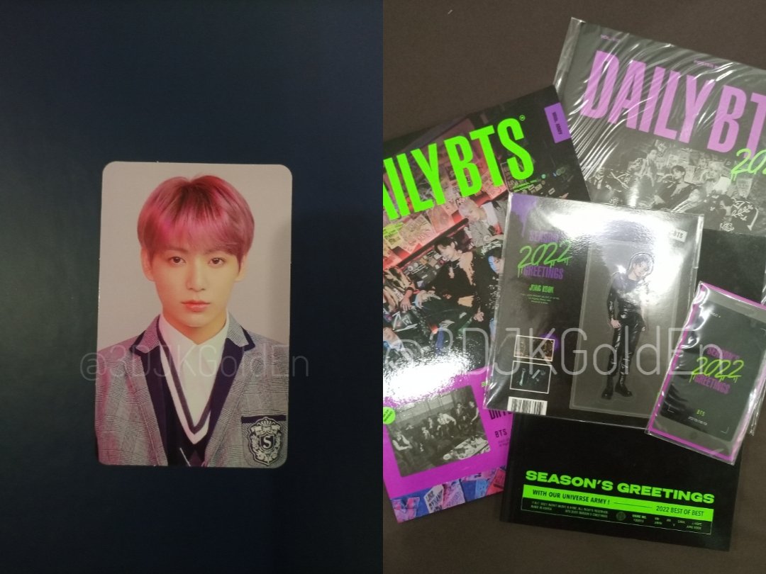 3DJKGoldEn's tweet photo. WTS LFB BTS JUNGKOOK JK LOVE YOURSELF ANSWER L PHOTOCARD PC + SEASON'S GREETINGS 2022 PH

DECLUTTERING SALE 💎

JK LOVE YOURSELF ANSWER L PC + SEASON'S GREETINGS 2022
PHOTOBOOK 
DIGICODE CARD (NOT SCANNED)
JK MAGNET
PLANNER
POSTER SET

SELLING AS SET ONLY 🗯

PHP 750 + SF
GCASH https://t.co/V8A02JbRS7