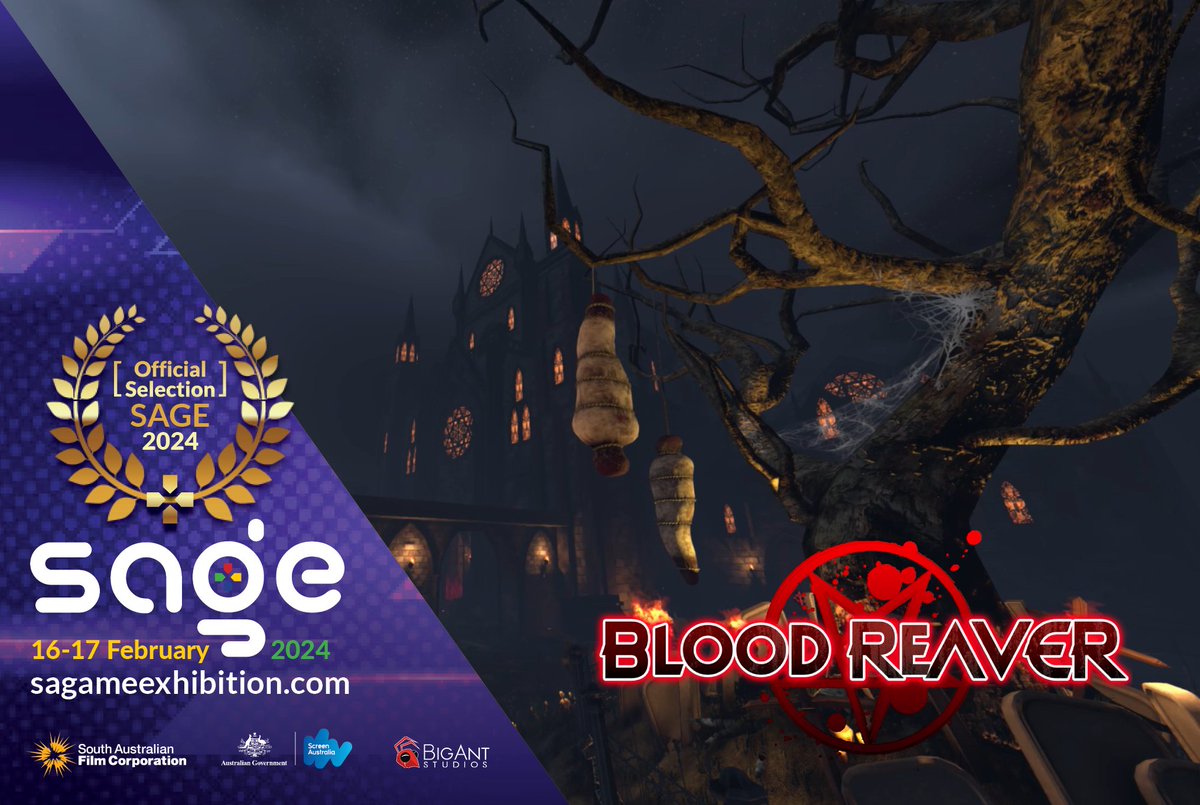 Exciting news! Blood Reaver will be at SAGE 24! Join us and other SA ...