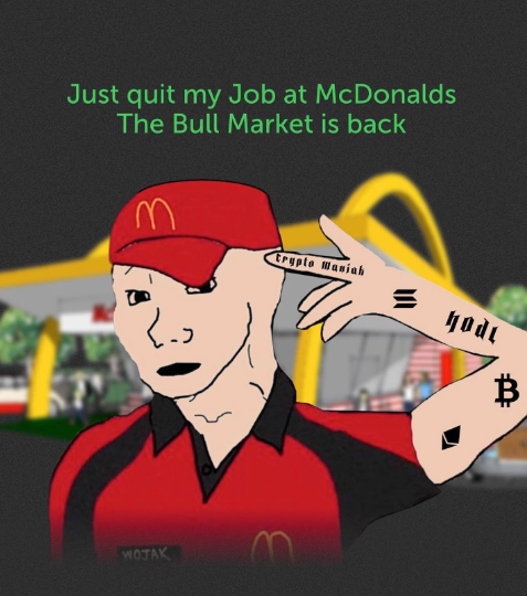 mcbonkalds's tweet photo. Admit it - this was you at Christmas wasn't it?

How's that going for you? Paid rent recently?

$MCBONK https://t.co/2lEM4sfccm