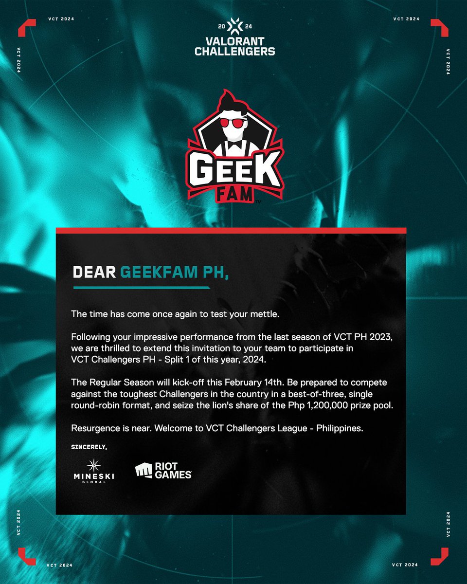 Geek Fam tweet media
