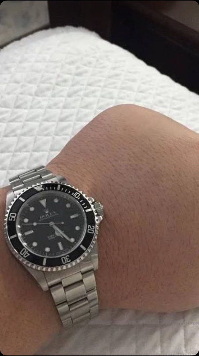 Cashed out some profits and got myself a nice rolex