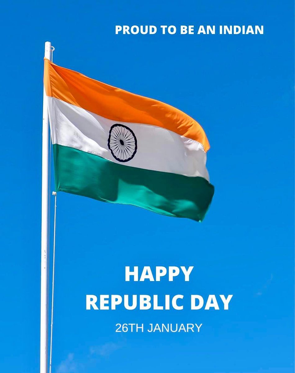 amoghsharma1207's tweet image. We are proud Indians !! 75 th year of our hard fought Independence. Glad all sections of society &amp;amp; parties reiterate abiding allegiance to our 
#Constitution. #75yearsofIndependence #RepublicDay