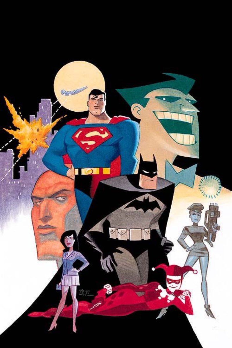 HeroicHaven's tweet image. Batman &amp;amp; Superman | By Bruce Timm