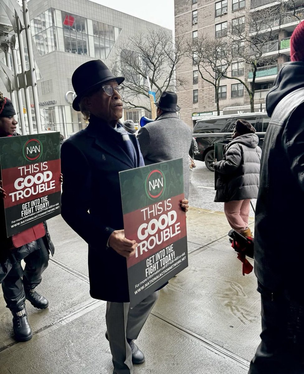 Picketing against Bill Ackman, a big opponent of Diversity, Equity and Inclusion. NAN is in its 4th week picketing his office. 

#DiversityMatters
#EquityMatters
#InclusionMatters
#DEI
#DEIThursdays 
#NAN