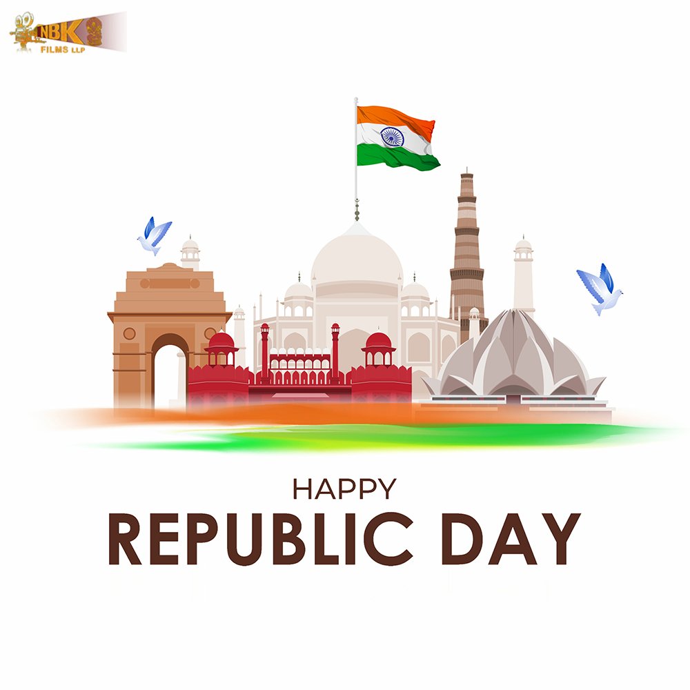 Happy Republic Day! 🇮🇳 Let's celebrate the spirit of unity, diversity & freedom that defines our great nation. #RepublicDay #JaiHind