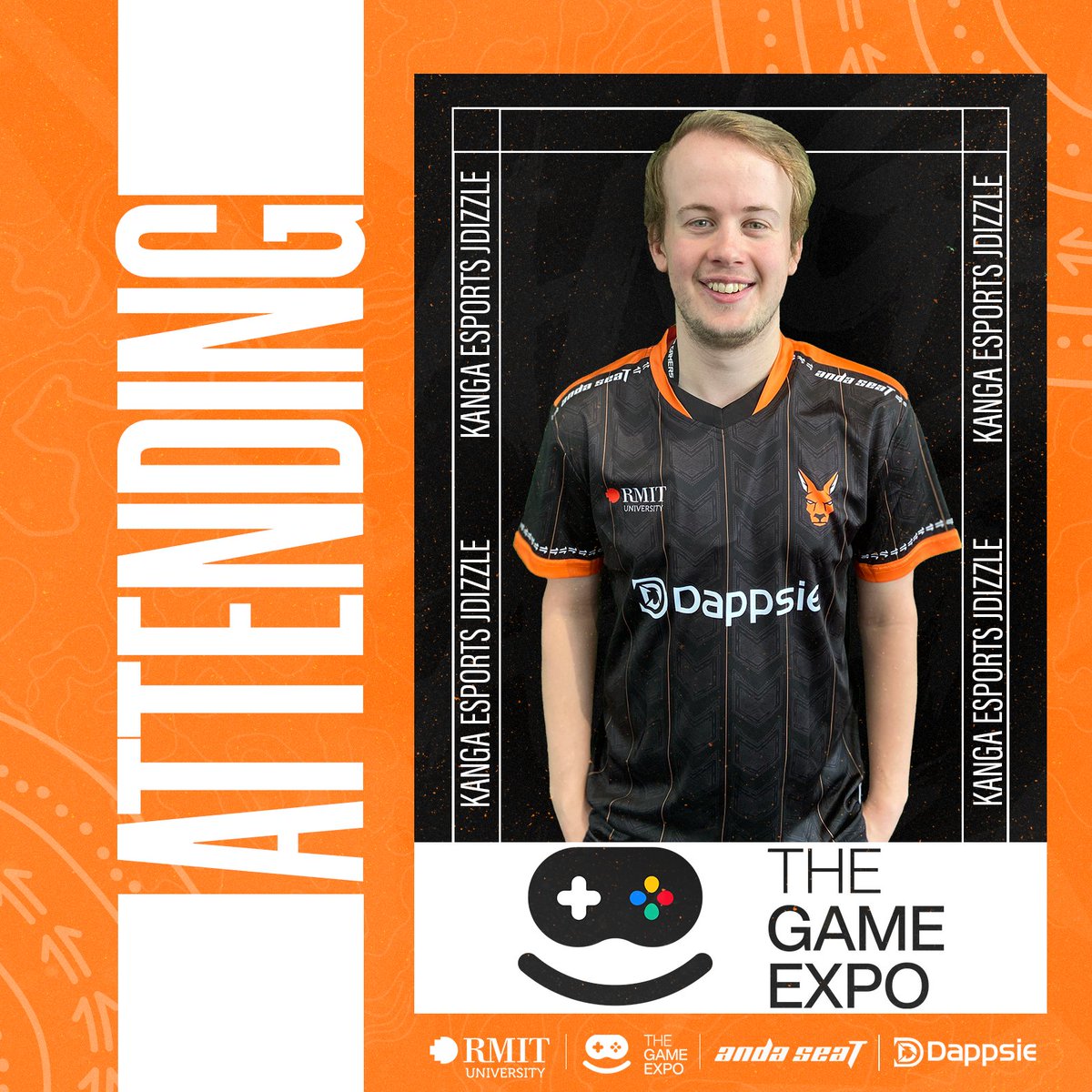 Kanga Esports (@kangaesports) on Twitter photo Rounding out our list of exceptional representatives for <a href="/TheGameExpo/">TheGameExpo - TGX</a> is the goated <a href="/Jdizzle_203/">Kanga Jdizzle</a>! ๐
Come vibe with us and soak up the atmosphere at the Melbourne Convention & Exhibition Centre on 23 - 24 of March!
#KangGang ๐ฆ Rounding out our list of exceptional representatives for <a href="/TheGameExpo/">TheGameExpo - TGX</a> is the goated <a href="/Jdizzle_203/">Kanga Jdizzle</a>! ๐
Come vibe with us and soak up the atmosphere at the Melbourne Convention & Exhibition Centre on 23 - 24 of March!
#KangGang ๐ฆ