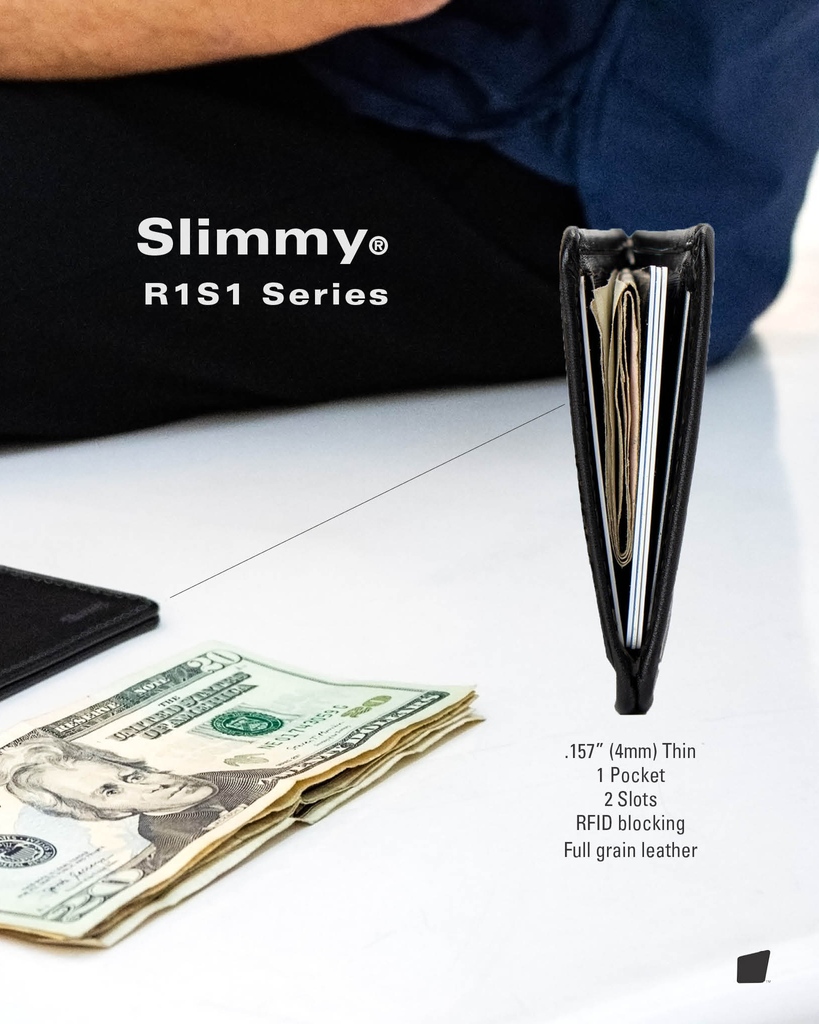 Slimmy R1S1: Half the size, double the impact. Our minimalist wallet doesn't defy physics—it embraces it. Capacity: 7 Money Cards/ID, 7 Bills, 5 Receipts, 2 Business Cards.

bolstr.xyz/products/slimm…

#slimmy #minimalistwallet #minimaldesign #everdaycarry  #leatherwallet