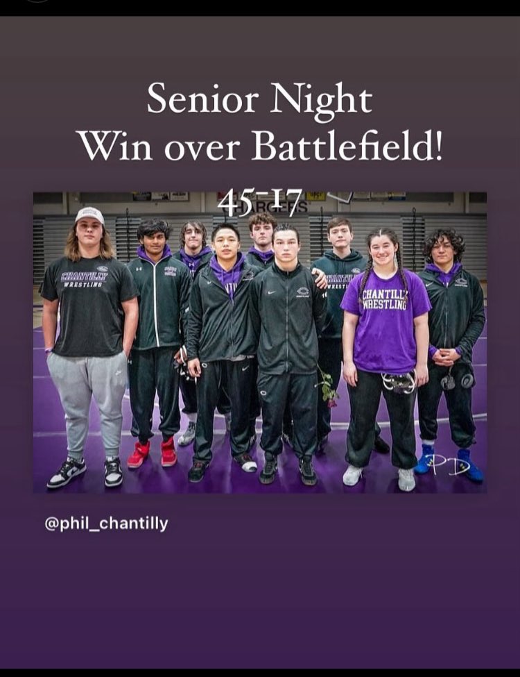 Great finish to the regular season. Wednesday 40-31 over Westfield and Thursday 45-17 over Battlefield.