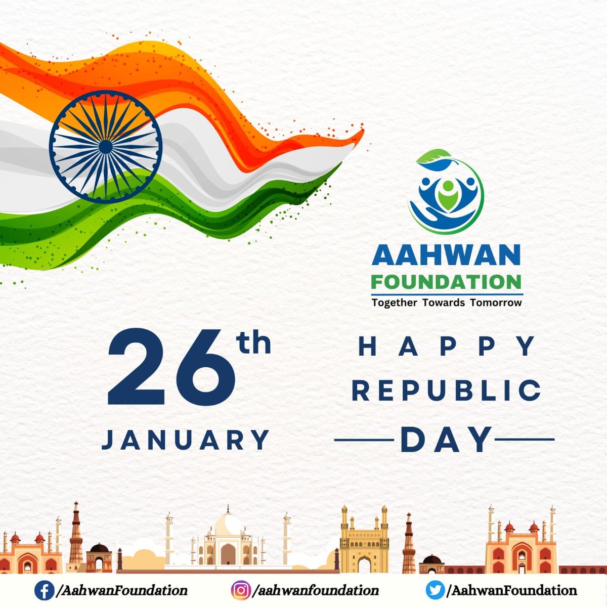 Celebrating 75 years of unity, diversity, and progress. Happy Republic Day to our incredible nation. 🇮🇳 #RepublicDay2024 #IndiaAt75 #RepublicDay2024