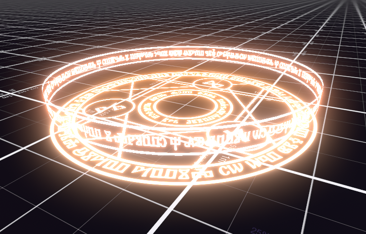 LombexTV's tweet photo. Currently working on some magic circles here is some progress 
#Unity #VFX #realtimeVFX https://t.co/BEdtdggESl