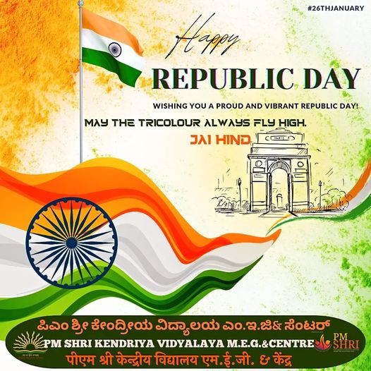 KVMEGBengaluru's tweet photo. Celebrating the power of democracy for a nation that is progressive, inclusive and prosperous. Happy Republic Day 2024
#republicday #republicday2024
#KVSA2 https://t.co/tAletD6ybe