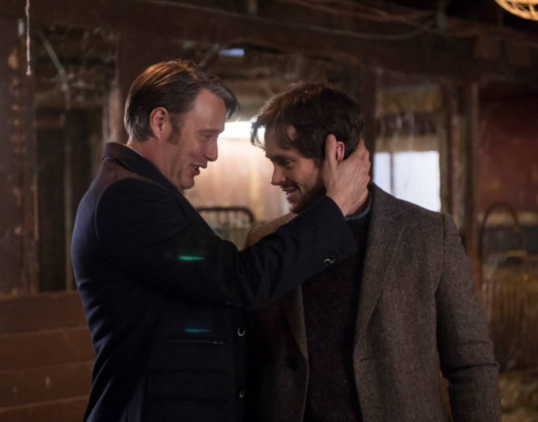 noforts's tweet photo. Mads Mikkelsen and Hugh Dancy  #Hannibal https://t.co/QorGr69LJZ