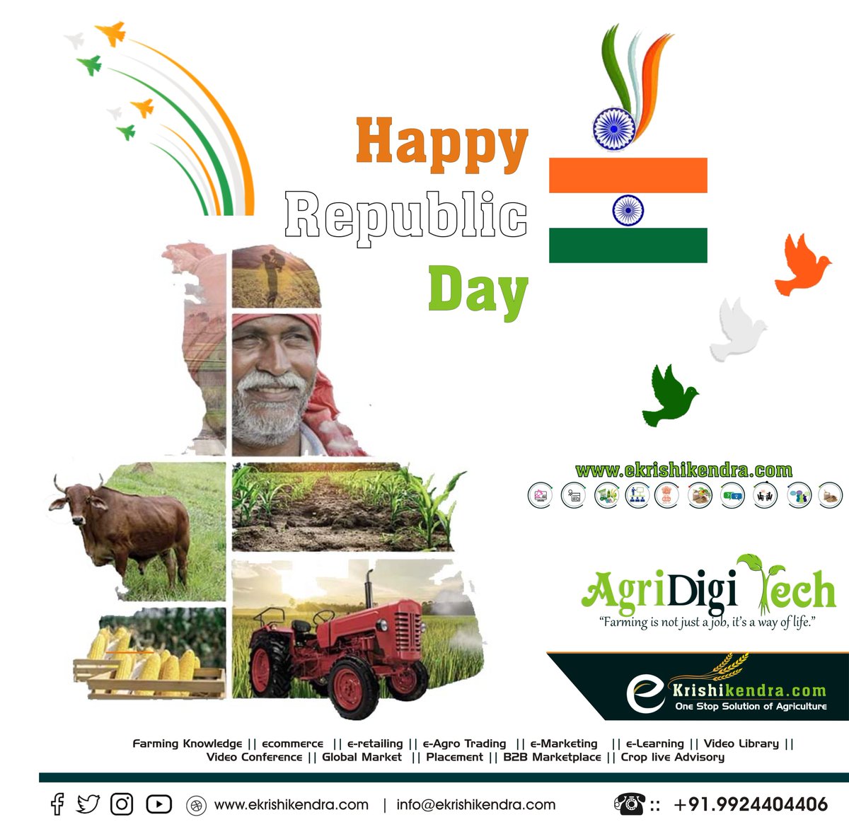 गणतंत्र दिवस की हार्दिक शुभकामनाएं |

#Republicday #Republicday2024